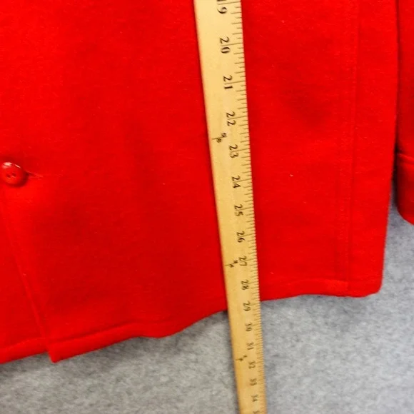 Vintage BSA Jac Shirt Jacket Mens S 38 Red Wool‎ Chore 50s Boy Scout of America